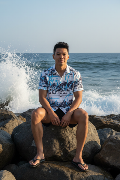 Asian Rocky Beach