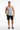 Athletic Heather ALPPEER Tank with Black Boardshorts - Full Body