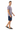 Athletic T-Shirt with Navy Boardshorts - Side