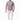 Athletic T-Shirt with White Joggers - Full Body