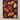 Autumn leaf artwork close-up