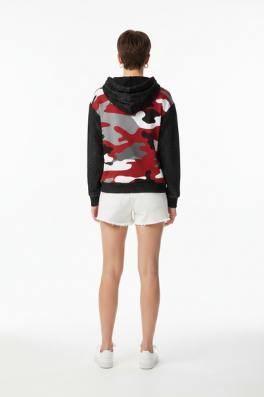 Back – White Jean Shorts