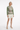Belted bomber with tailored ivory shorts