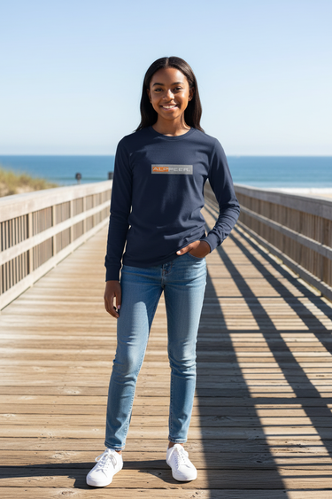 Black Girl - Navy Long Sleeve