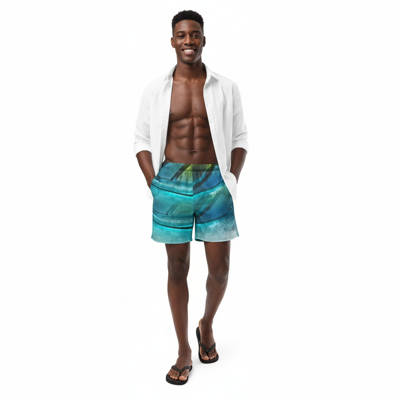 Black Model Casual Beach