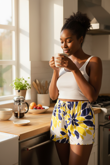 Black model kitchen