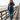 Blonde model — ripped jeans, boardwalk