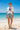 Bloom or Die — White, Denim Shorts