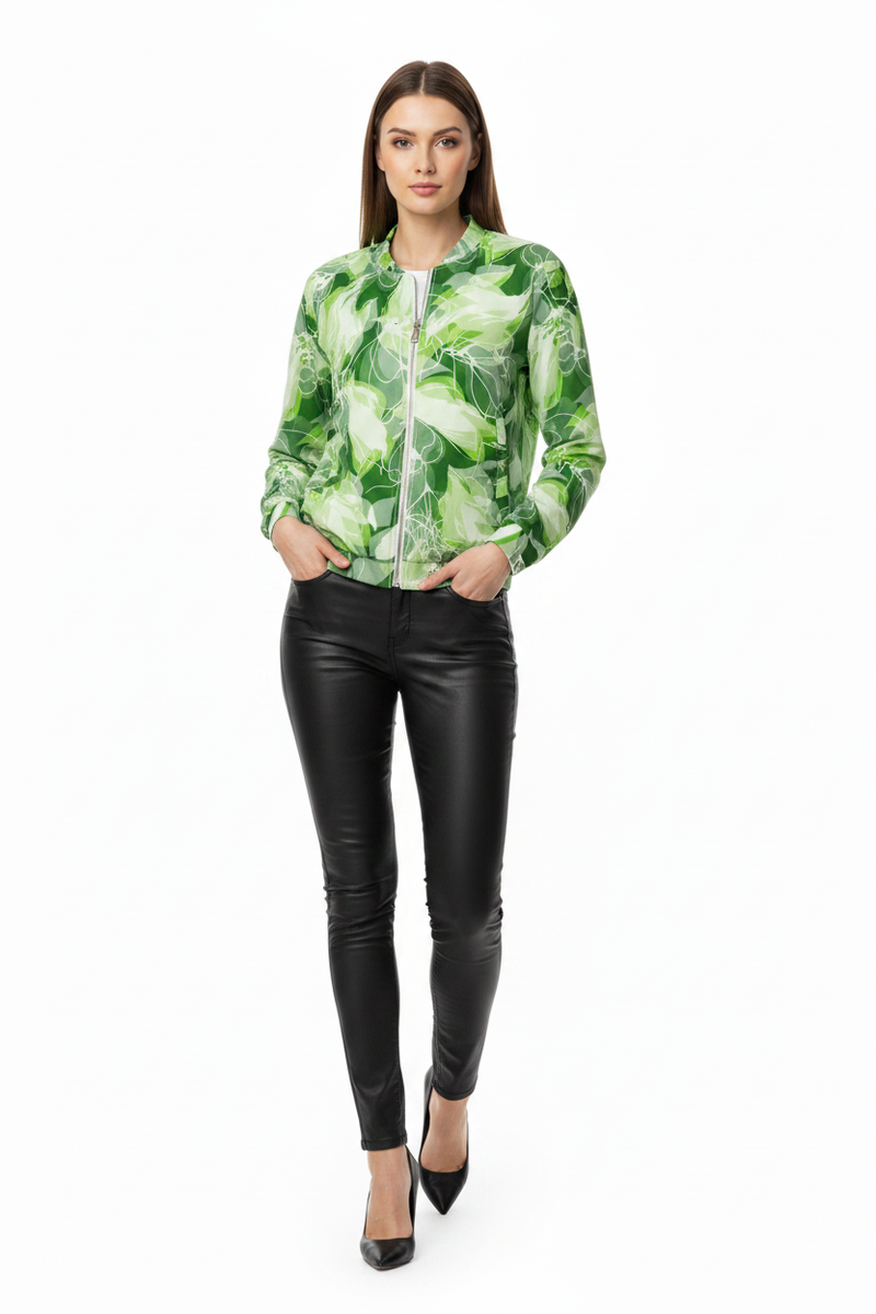 Bomber Closed with Leather Pants