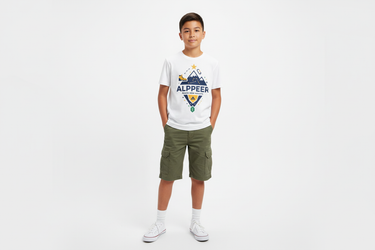 Boy Cargo Shorts Look