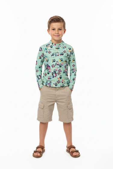 Boy Casual Cargo Look