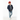 Boy in red beanie standing