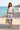 Brunette model, Mediterranean promenade