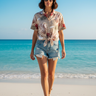 Brunette Sandy Beach