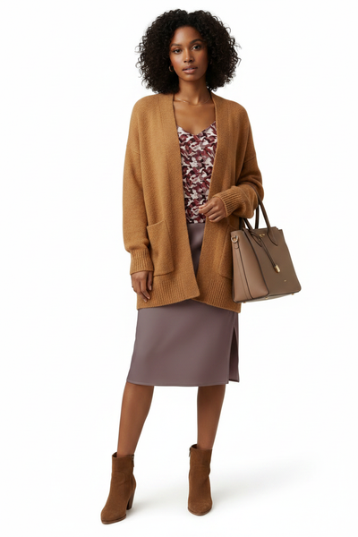Camel Cardigan