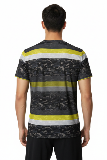 Camo Athletic T-Shirt Look 1 Back View
