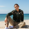 Camo Croc Zip Hoodie – Female Dunes