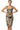 Camo Slip Dress Front - Look 1