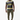 Camo T-Shirt with Olive Joggers - Full Body