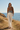 Caramel-Slate Sweater – Cream Linen Trousers