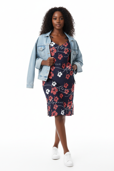 Casual denim look