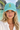 Chalky Mint cap on female model
