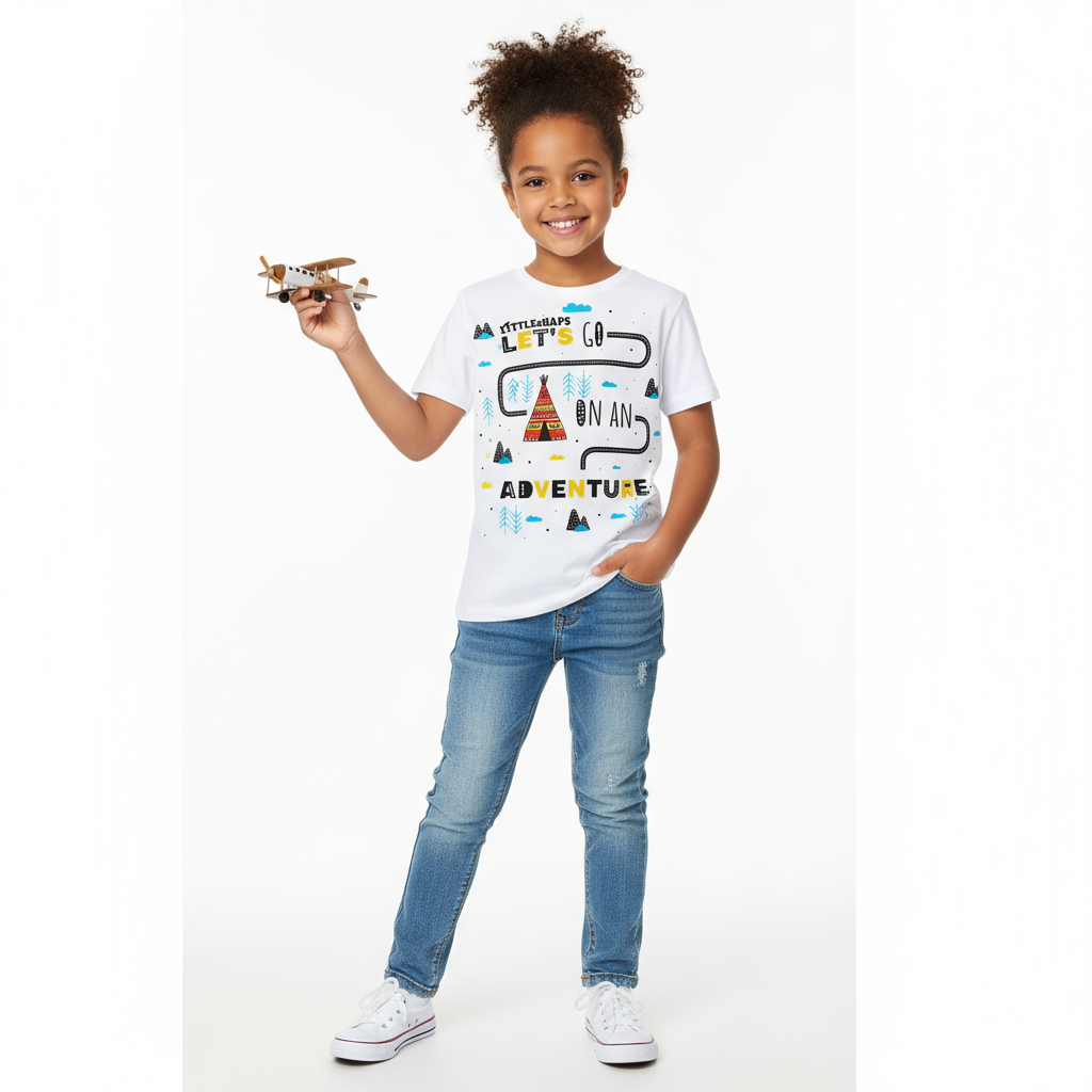 LITTLEcHAPS Adventure Kids crew neck t-shirt