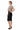 Classy Black Pencil Skirt Side