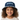 Close-up girl classic denim bucket hat