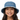 Close-up girl light denim bucket hat