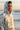 Coastal Camo Zip Hoodie – Male Hood Up Close-Up