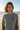 Colorado State of Mind LS – Carbon Grey, Front, Beach