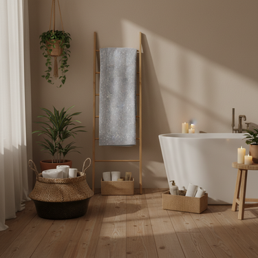 Cozy Natural Bathroom