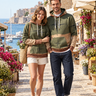 Duo editorial look 5, old coastal town