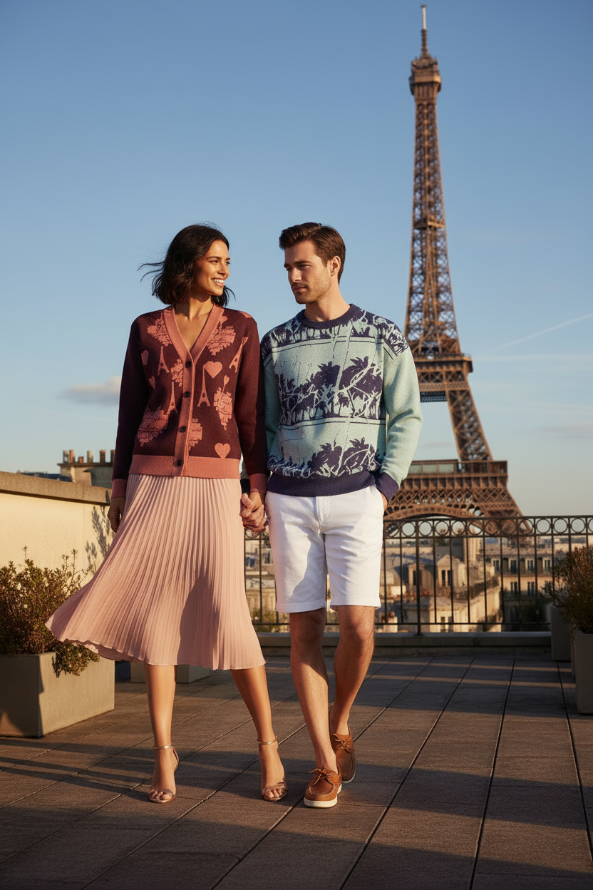 Duo Look – Eiffel Tower