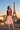 Eiffel Tower rooftop with a blush pleated skirt