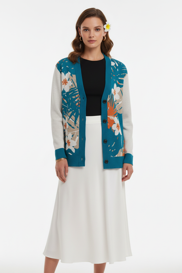 Evening Tropical Look