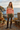 Fall editorial with winter shorts and tights