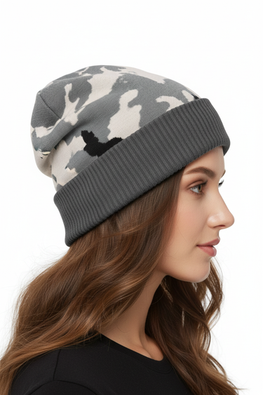 Female model - profile with hair flowing