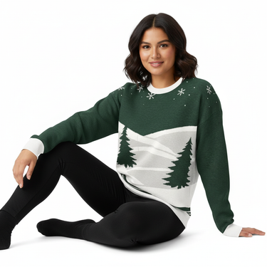 Female model sitting casual
