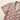 Floral pajama top short sleeve close-up