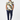 Front - T-Shirt + Navy Joggers
