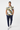Front - T-Shirt + Navy Joggers