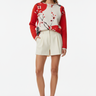 Front View – Cream Shorts