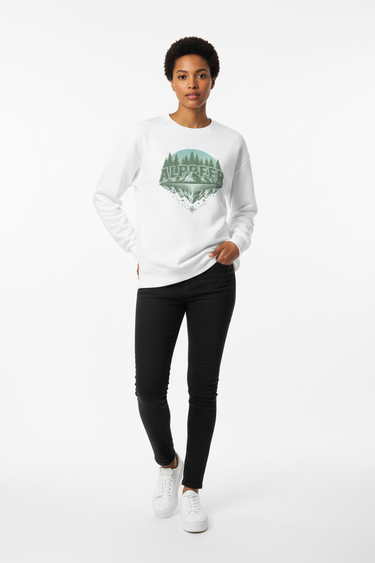 Front view with black jeans