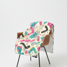 Geometric Blanket - On Chair