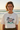 Ghost Crop Tee – Vintage White, Front, Beach