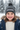 Girl age 5 wearing heather grey beanie