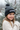 Girl age 8 wearing heather grey beanie