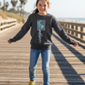 Girl Coastal Look - Dark Heather